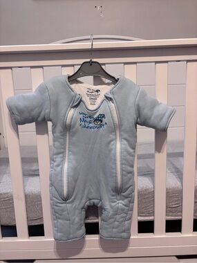 HALO Baby Merlin’s Magic Sleepsuit - Small 3-6M blue